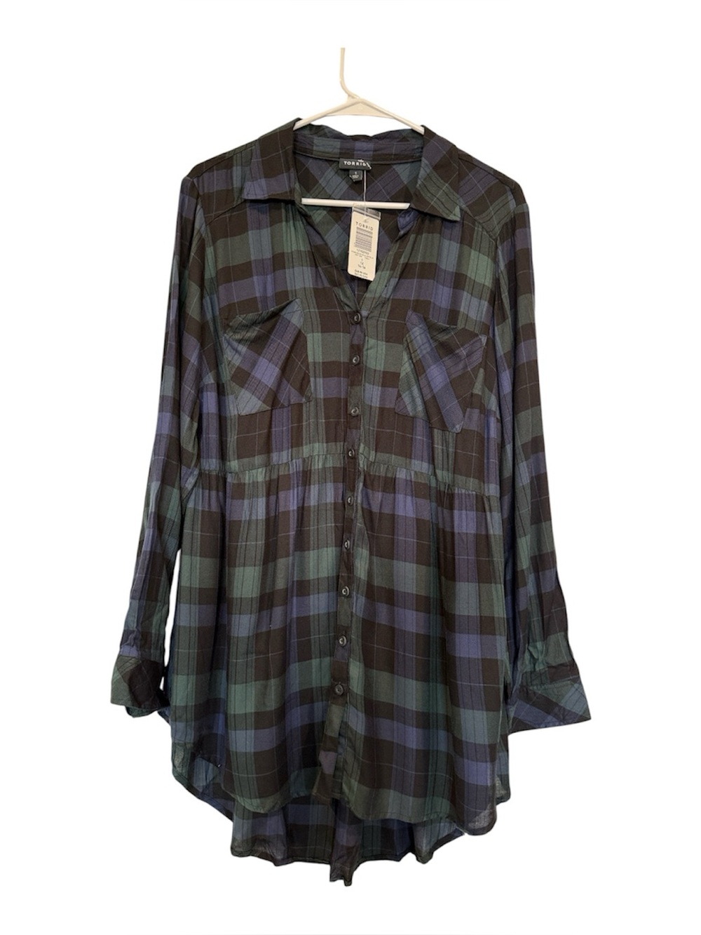 Torrid Emma Button Down Tunic